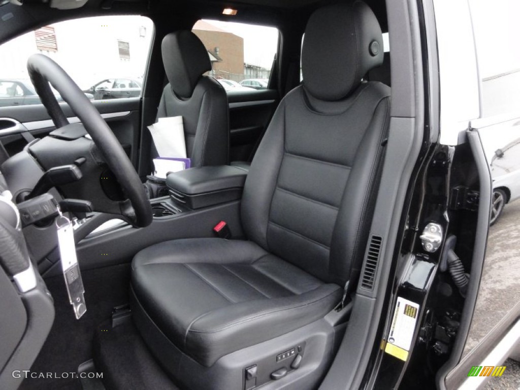 Black Interior 2008 Porsche Cayenne Tiptronic Photo #61738126