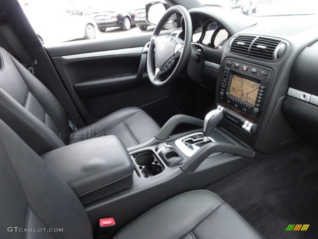 Black Interior 2008 Porsche Cayenne Tiptronic Photo #61738145
