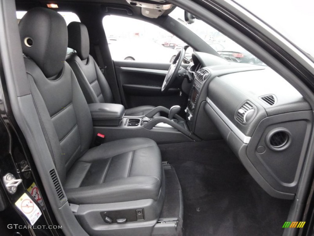 Black Interior 2008 Porsche Cayenne Tiptronic Photo #61738153