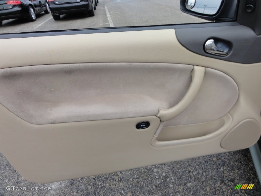 2000 9-3 SE Convertible - Sun Green Metallic / Warm Beige photo #15