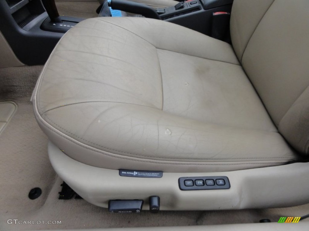 2000 9-3 SE Convertible - Sun Green Metallic / Warm Beige photo #16