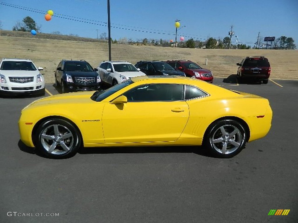 Rally Yellow 2011 Chevrolet Camaro LT Coupe Exterior Photo #61739013