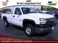 Summit White 2005 Chevrolet Silverado 2500HD Regular Cab