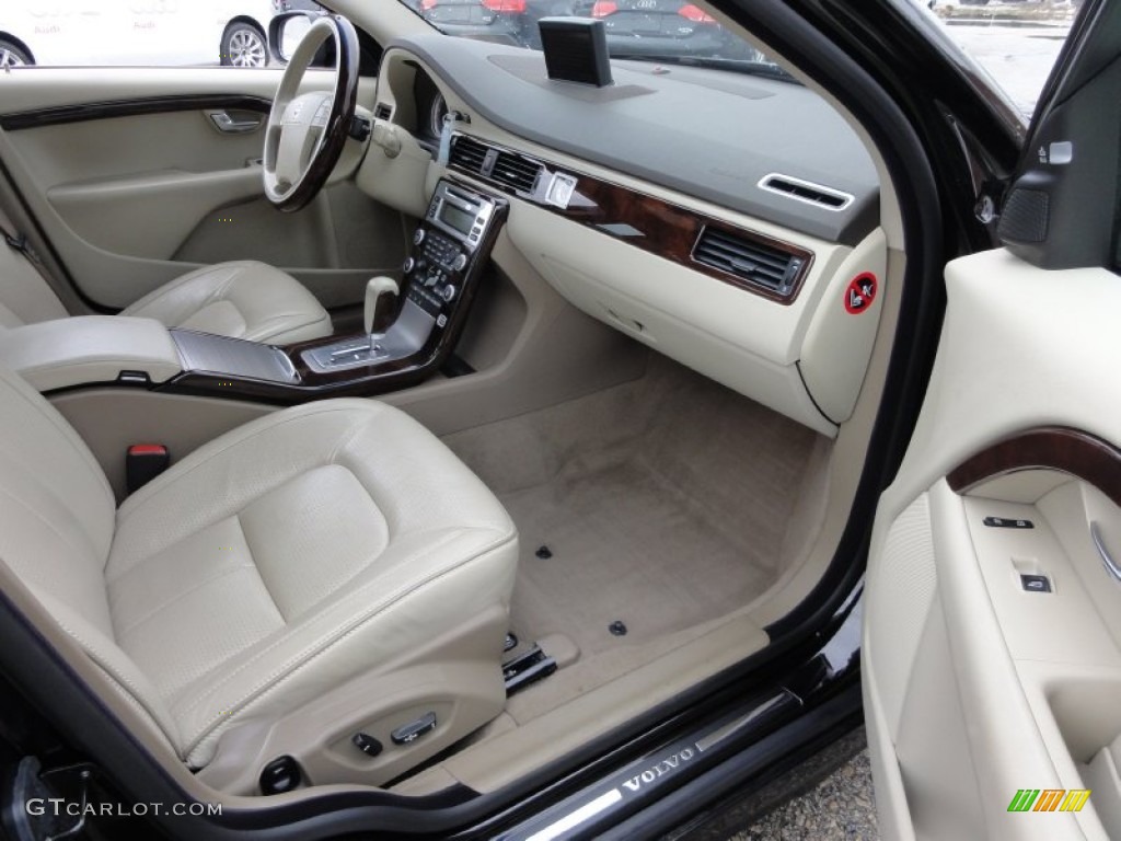 Anthracite Black Interior 2009 Volvo S80 T6 AWD Photo #61740393