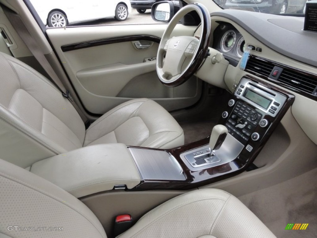 Anthracite Black Interior 2009 Volvo S80 T6 AWD Photo #61740405