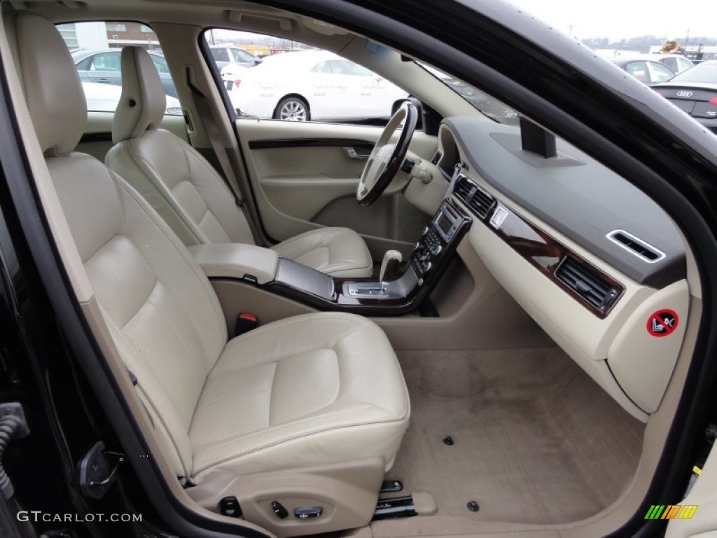 Anthracite Black Interior 2009 Volvo S80 T6 AWD Photo #61740415