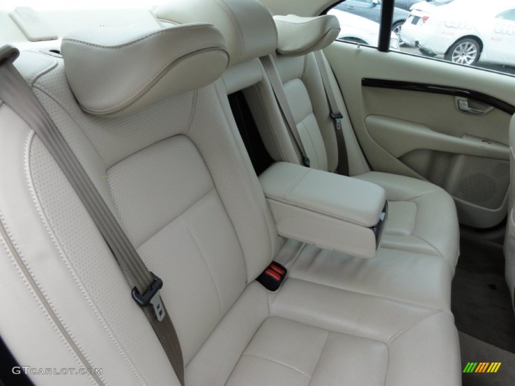 Anthracite Black Interior 2009 Volvo S80 T6 AWD Photo #61740477
