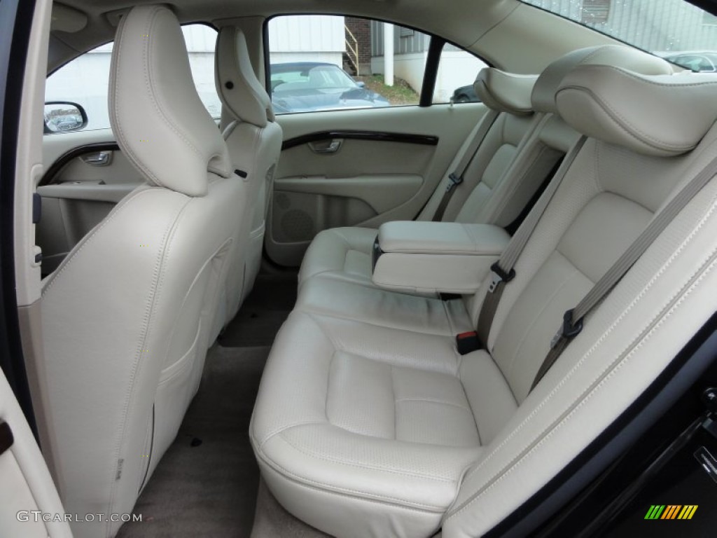 Anthracite Black Interior 2009 Volvo S80 T6 AWD Photo #61740498