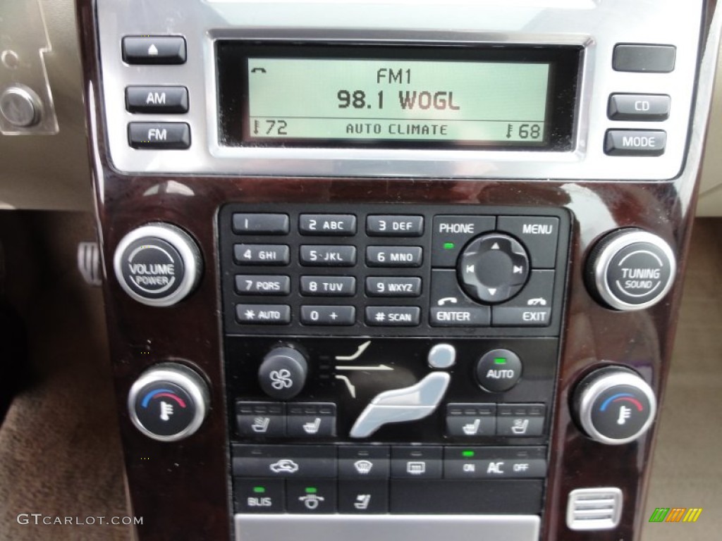2009 Volvo S80 T6 AWD Controls Photo #61740615