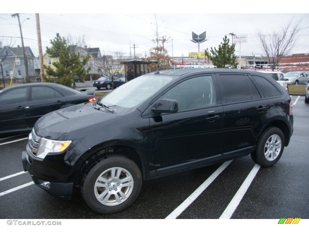2007 Edge SEL AWD - Black / Charcoal Black photo #1