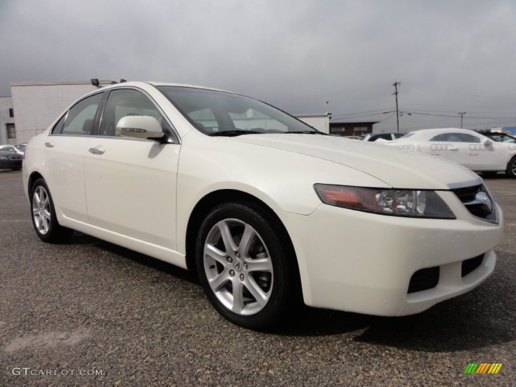 2005 TSX Sedan - Premium White Pearl / Quartz photo #6