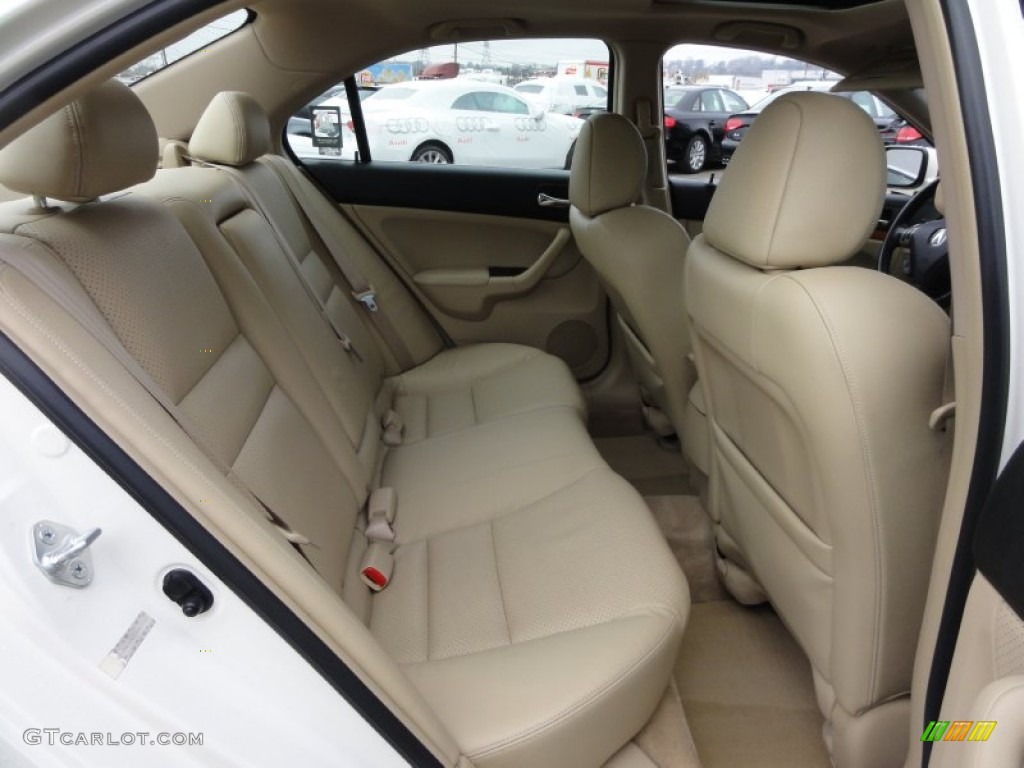 2005 TSX Sedan - Premium White Pearl / Quartz photo #26