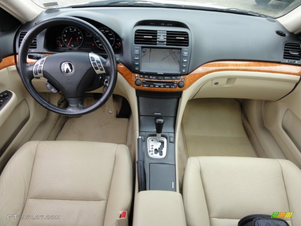 2005 TSX Sedan - Premium White Pearl / Quartz photo #31