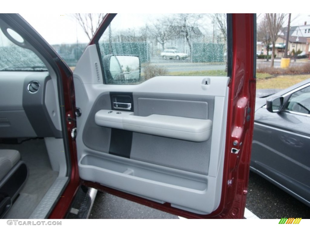 2006 F150 XLT SuperCab 4x4 - Dark Toreador Red Metallic / Medium/Dark Flint photo #16