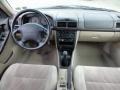 Beige 2001 Subaru Forester 2.5 S Dashboard