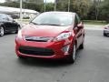 Red Candy Metallic - Fiesta SEL Sedan Photo No. 5