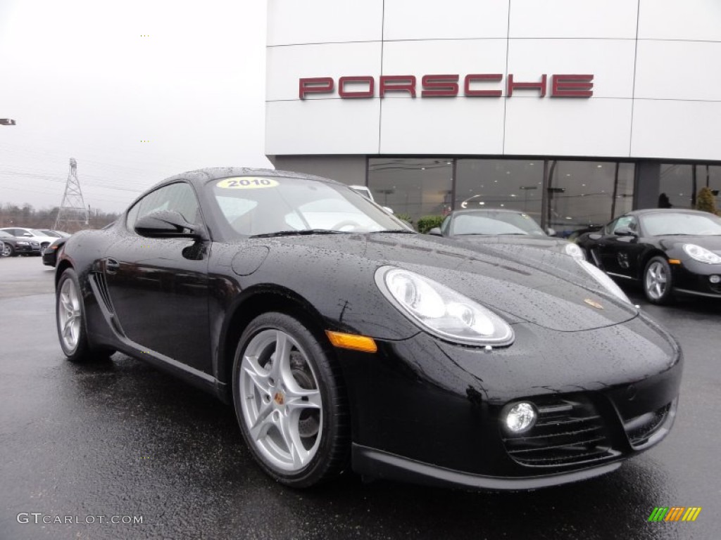 2010 Cayman  - Black / Sand Beige photo #6