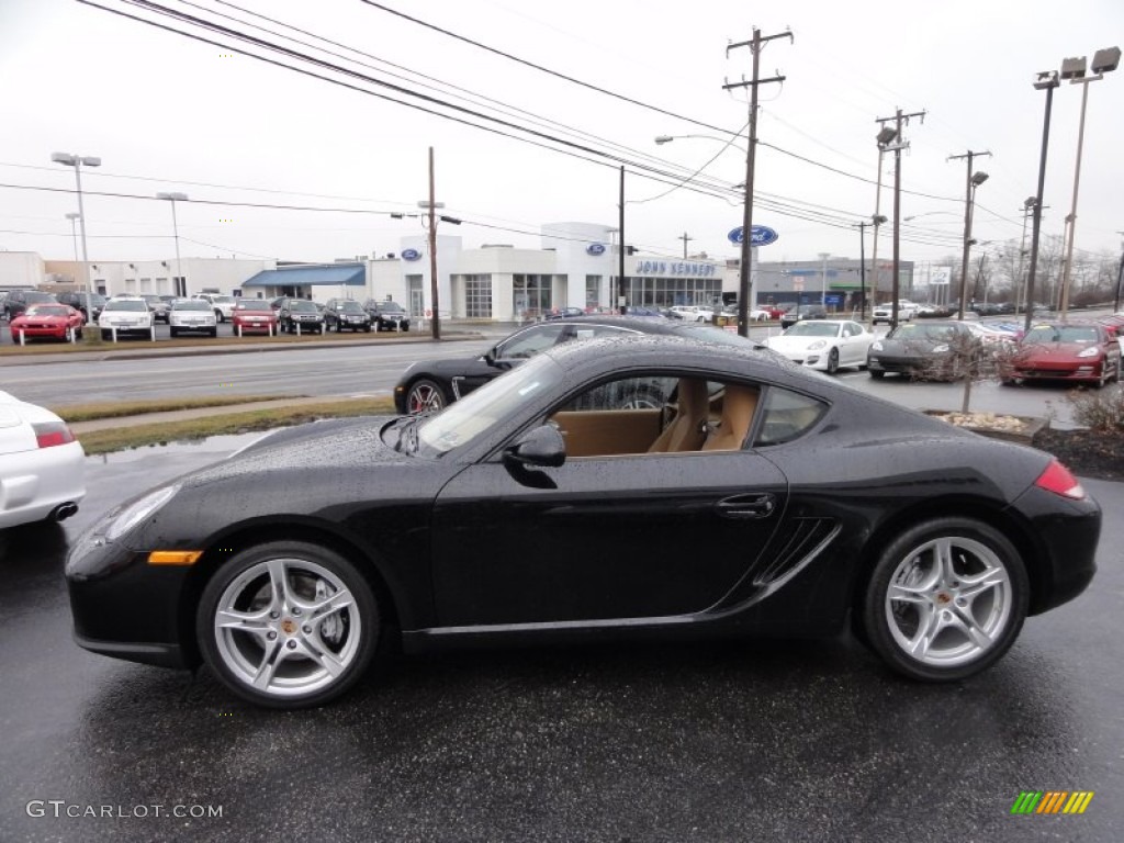 2010 Cayman  - Black / Sand Beige photo #11