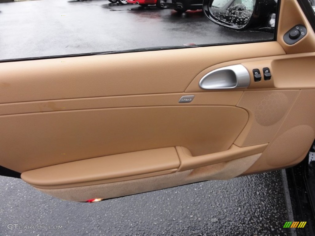 2010 Porsche Cayman Standard Cayman Model Sand Beige Door Panel Photo #61742127