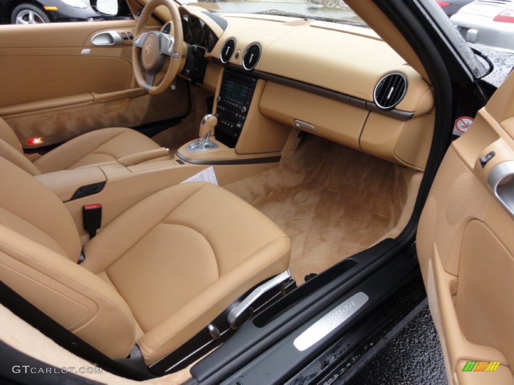 Sand Beige Interior 2010 Porsche Cayman Standard Cayman Model Photo #61742160