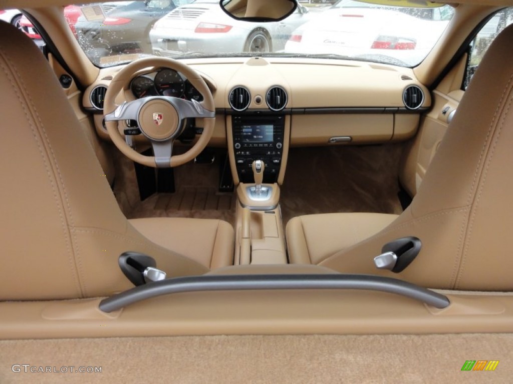 2010 Porsche Cayman Standard Cayman Model Sand Beige Dashboard Photo #61742211