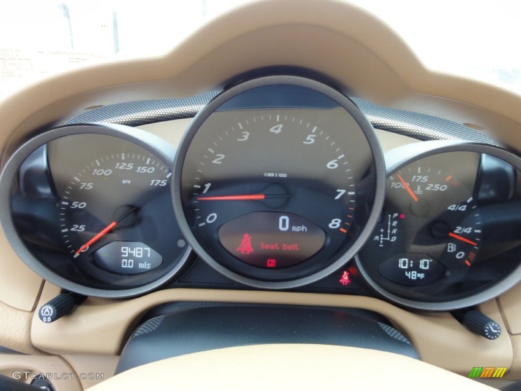 2010 Porsche Cayman Standard Cayman Model Gauges Photo #61742313