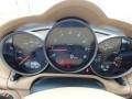 2010 Porsche Cayman Sand Beige Interior Gauges Photo