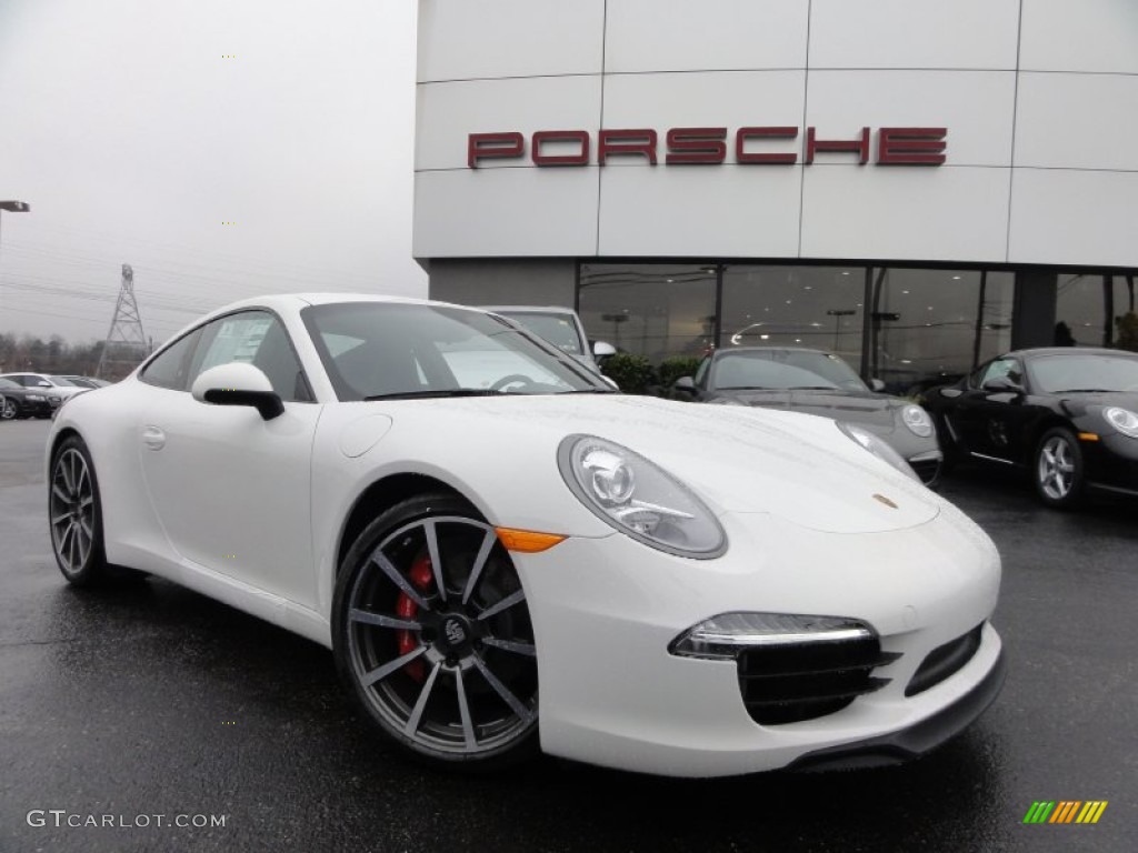 Carrara White 2012 Porsche New 911 Carrera S Coupe Exterior Photo #61742713