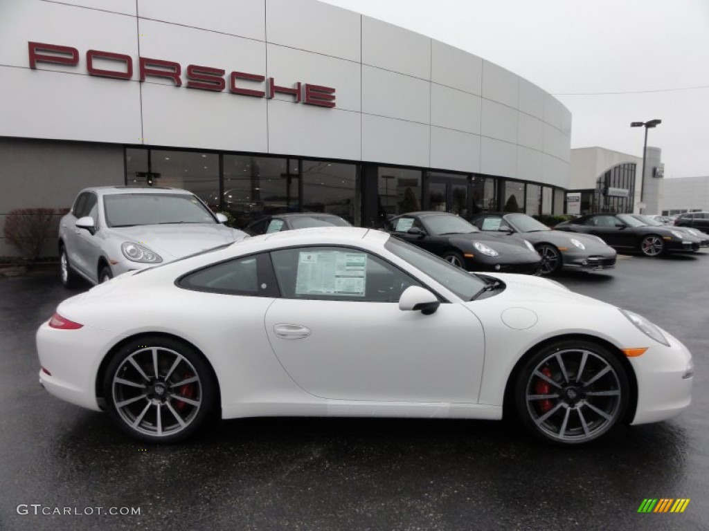 Carrara White 2012 Porsche New 911 Carrera S Coupe Exterior Photo #61742773