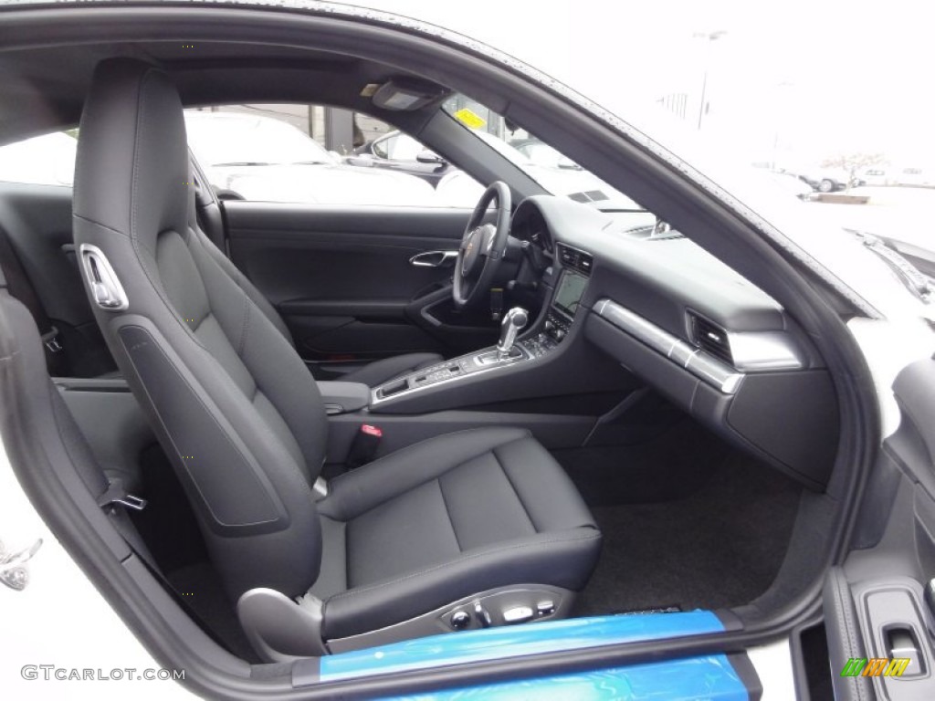Black Interior 2012 Porsche New 911 Carrera S Coupe Photo #61742885