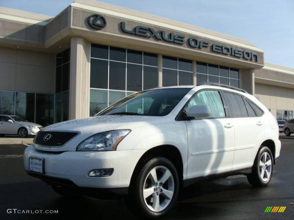 2006 RX 330 AWD - Crystal White Pearl / Light Gray photo #1
