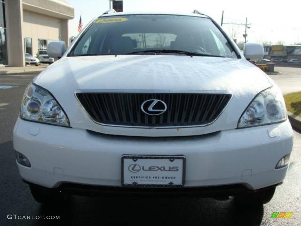 2006 RX 330 AWD - Crystal White Pearl / Light Gray photo #2