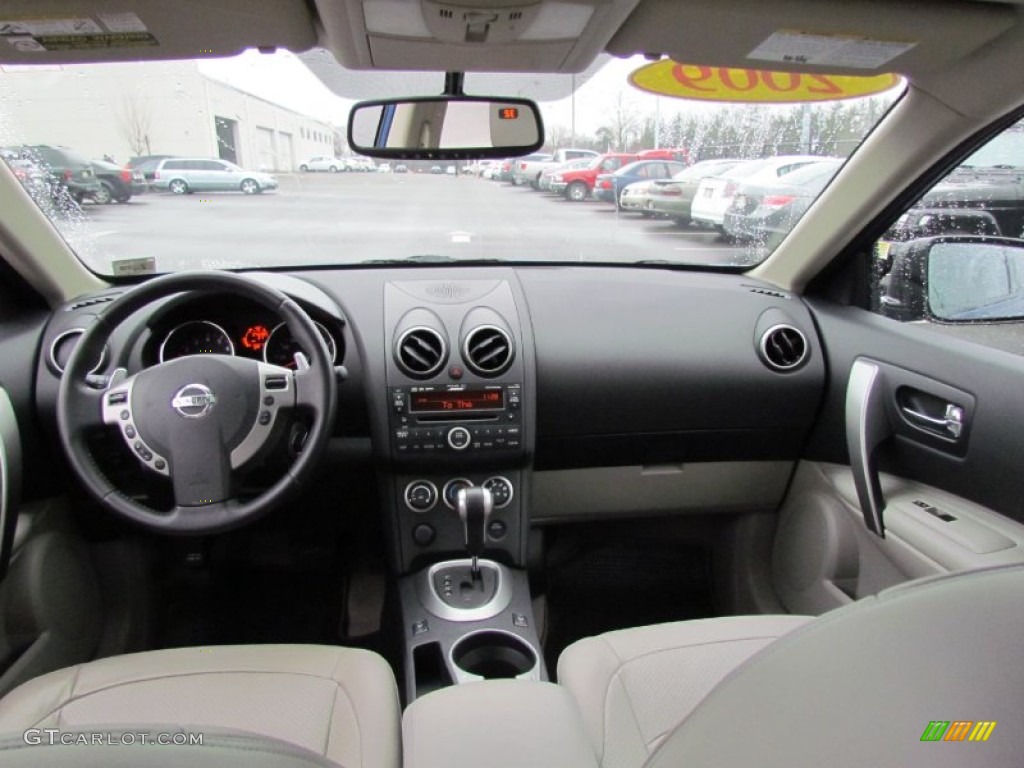 Gray Interior 2009 Nissan Rogue SL AWD Photo #61743973