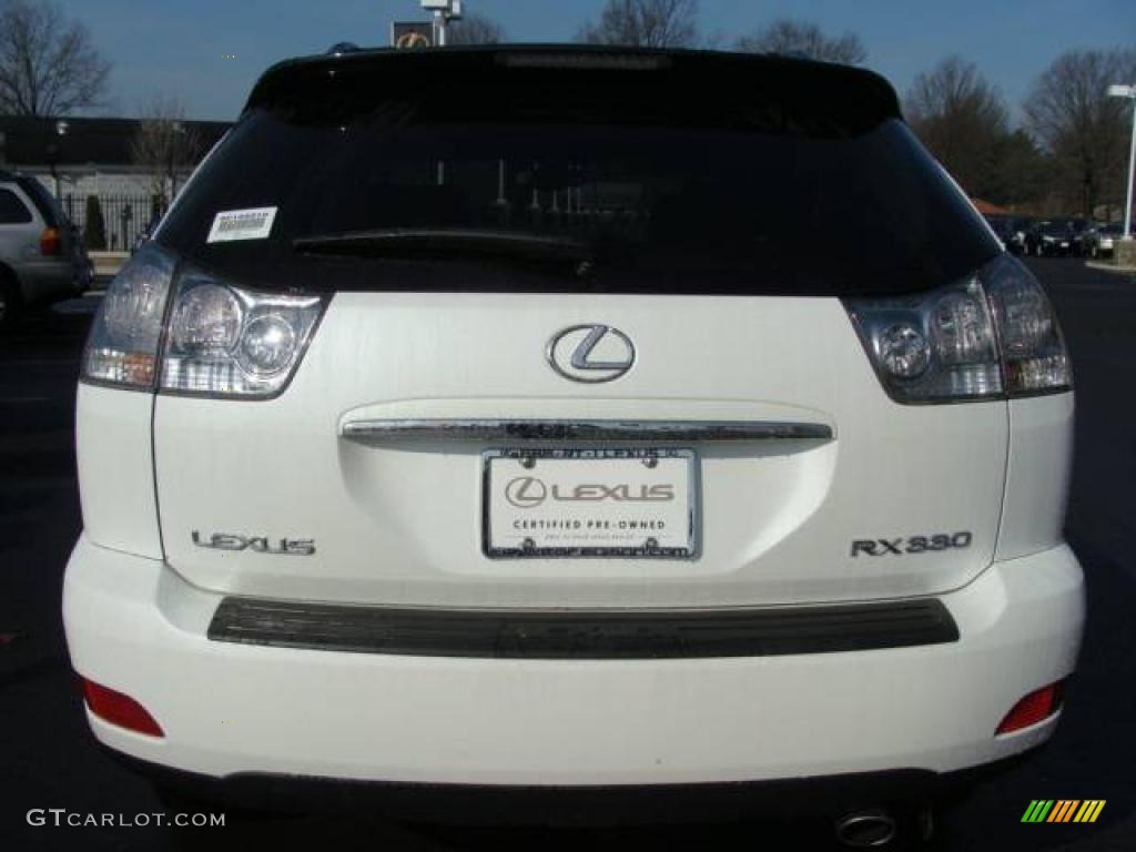 2006 RX 330 AWD - Crystal White Pearl / Light Gray photo #5
