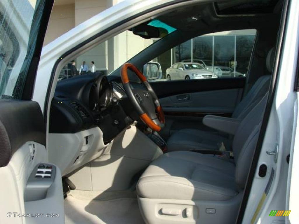 2006 RX 330 AWD - Crystal White Pearl / Light Gray photo #7