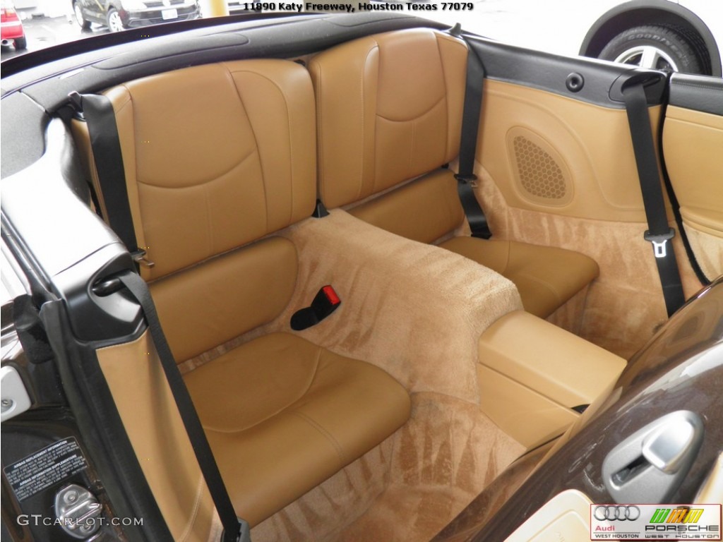 2008 911 Turbo Cabriolet - Macadamia Metallic / Black/Sand Beige photo #28