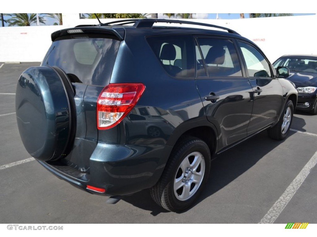 2010 RAV4 I4 - Black Forest Pearl / Ash Gray photo #3