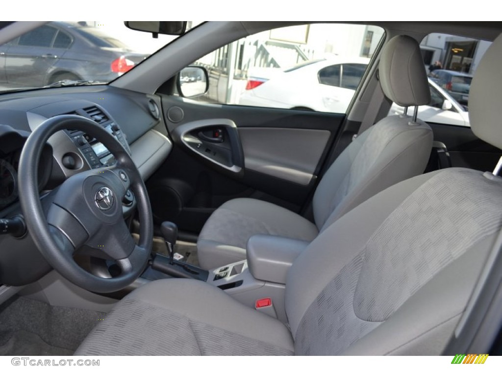 2010 RAV4 I4 - Black Forest Pearl / Ash Gray photo #5