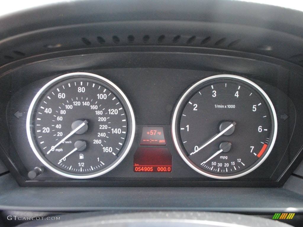 2008 BMW 5 Series 550i Sedan Gauges Photo #61745167