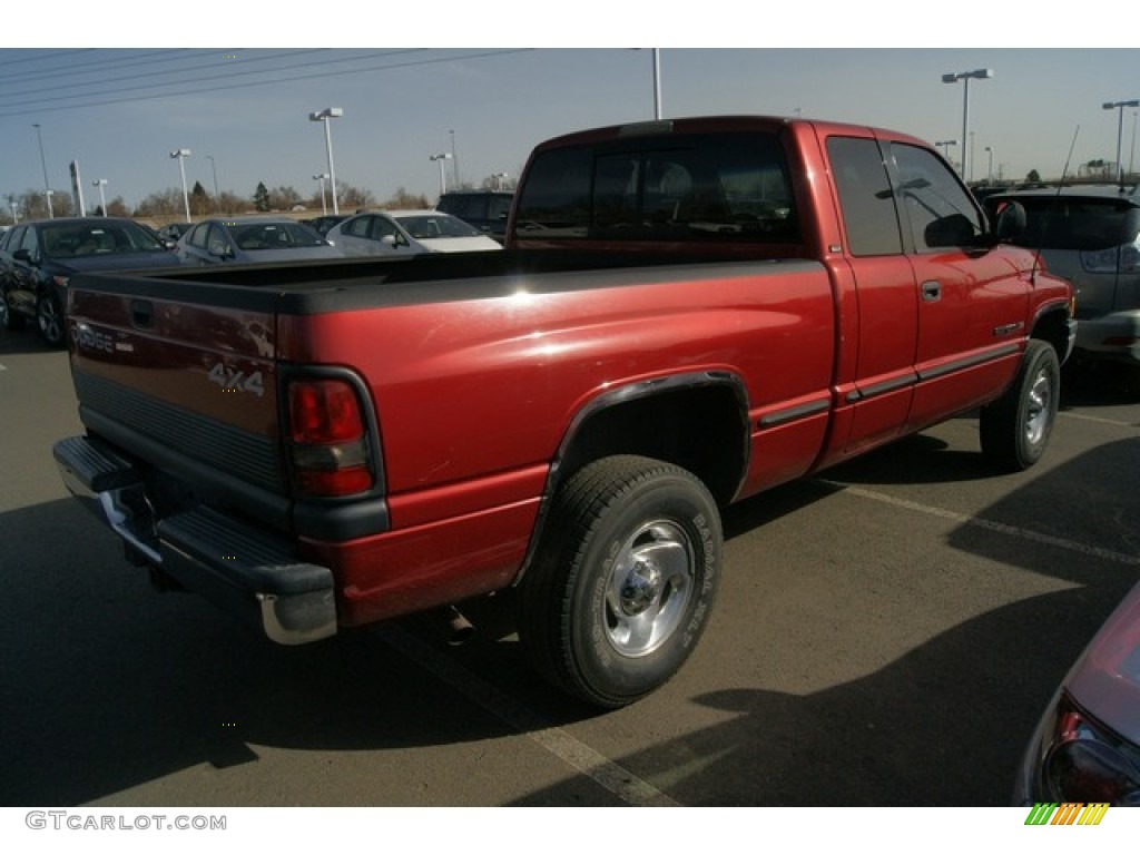 1998 Ram 1500 ST Extended Cab 4x4 - Radiant Fire Pearl / Gray photo #2