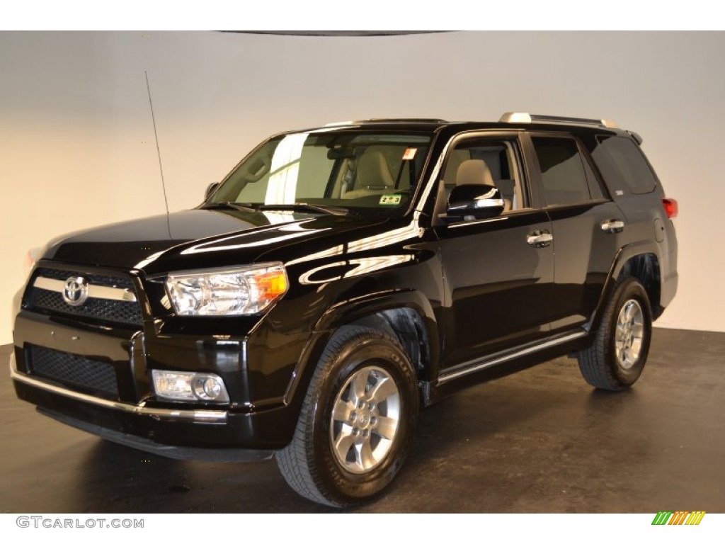 2011 4Runner SR5 - Black / Sand Beige photo #1