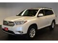 2011 Blizzard White Pearl Toyota Highlander SE  photo #1