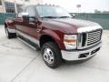 Royal Red Metallic 2010 Ford F350 Super Duty Lariat Crew Cab 4x4 Dually Exterior