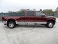 Royal Red Metallic 2010 Ford F350 Super Duty Lariat Crew Cab 4x4 Dually Exterior