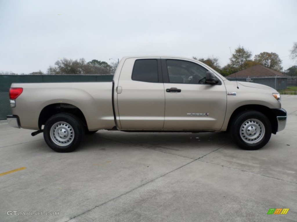 2008 Tundra Double Cab - Desert Sand Mica / Beige photo #2