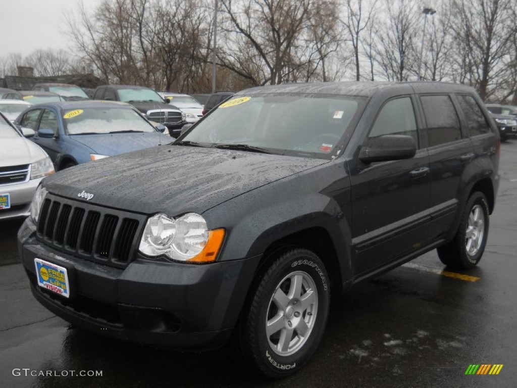 2008 Grand Cherokee Laredo 4x4 - Steel Blue Metallic / Dark Slate Gray photo #1