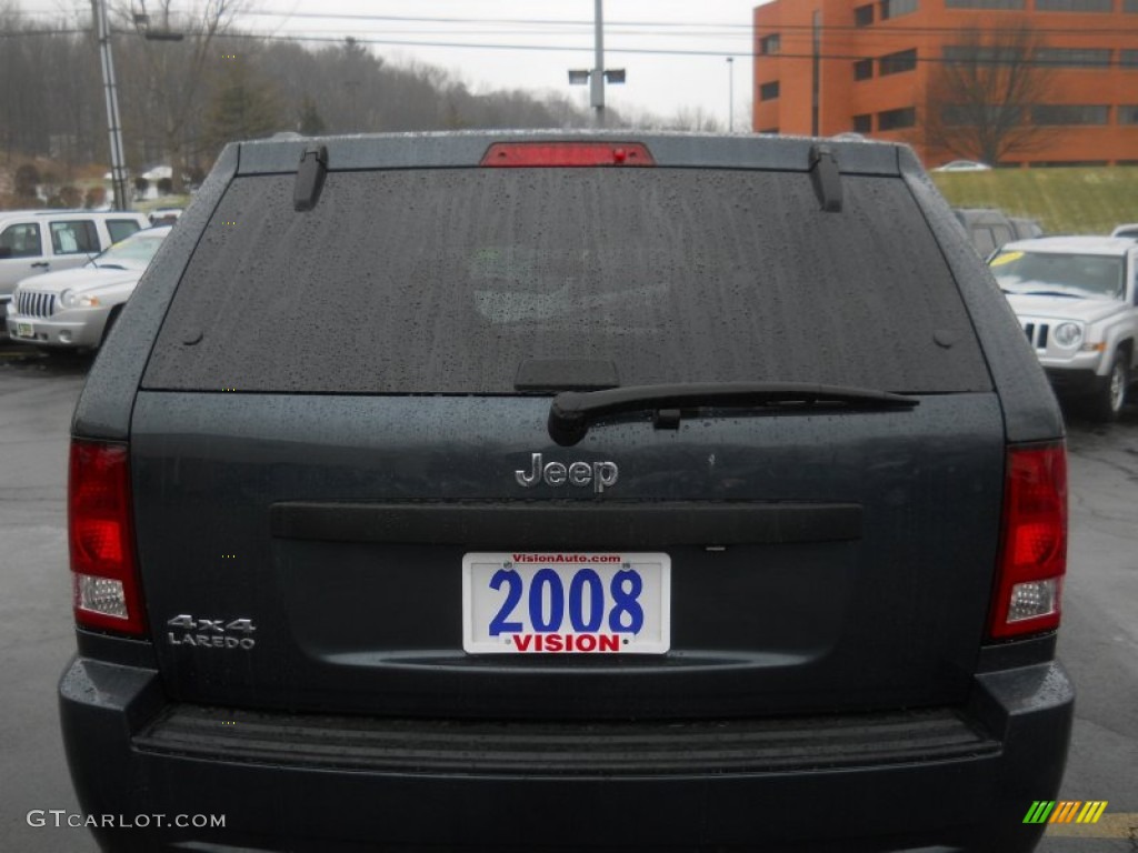 2008 Grand Cherokee Laredo 4x4 - Steel Blue Metallic / Dark Slate Gray photo #14