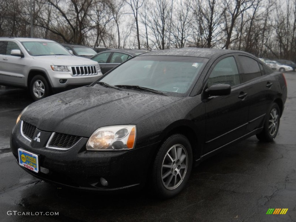 2004 Galant LS - Kalapana Black / Creme photo #1