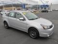 2010 Ingot Silver Metallic Ford Focus SES Sedan  photo #1