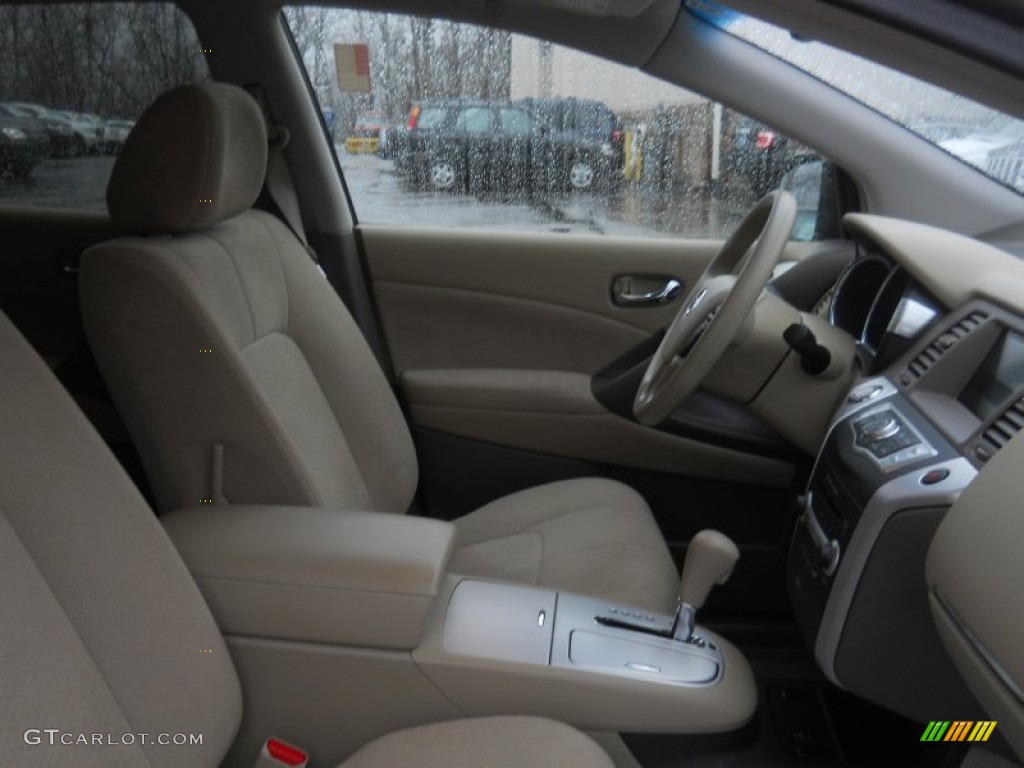 2010 Murano S AWD - Tinted Bronze Metallic / Beige photo #7